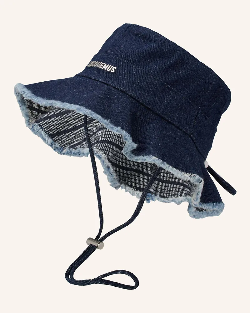 Jacquemus Bucket-Hat LE BOB ARTICHAUT Dunkelblau