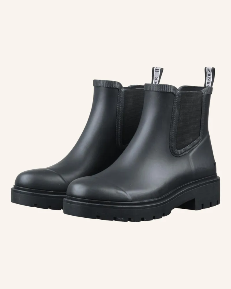 Ilse Jacobsen Gummistiefel rubstep02 schwarz Schwarz