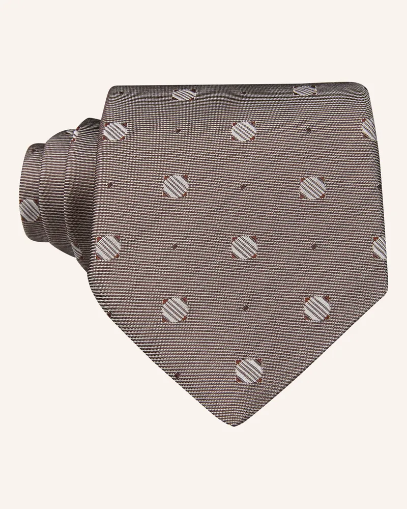 HUGO BOSS Krawatte braun Braun