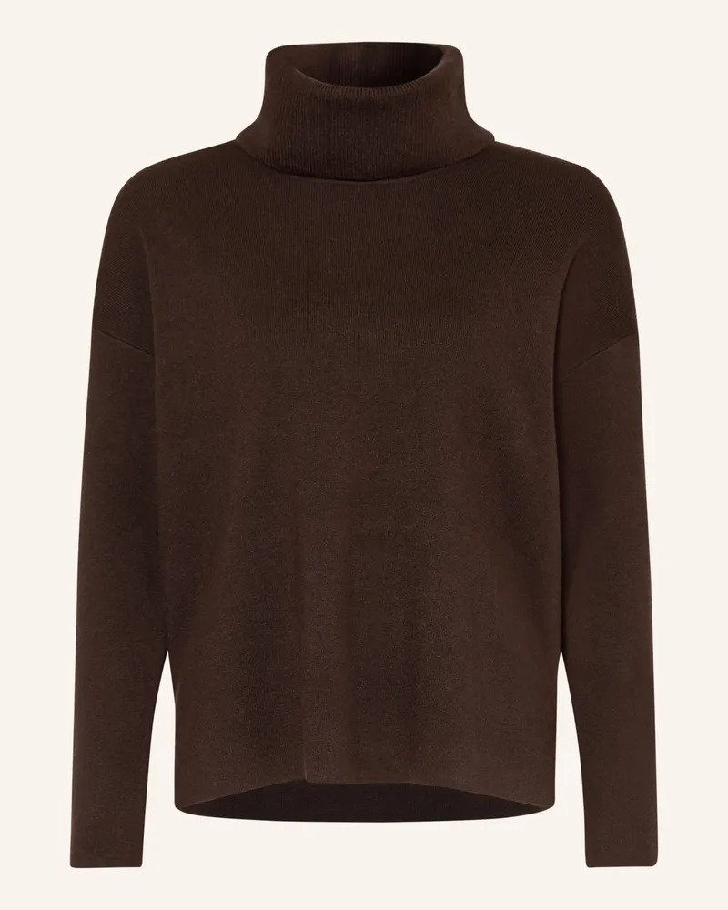 HOBBS London Rollkragenpullover Yvette braun Dunkelbraun