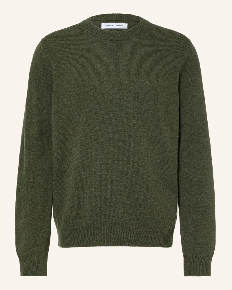 Samsøe & Samsøe Pullover Isak gruen Dunkelgrün