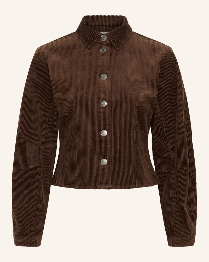 Kaffe Hemdbluse Kasella braun Braun