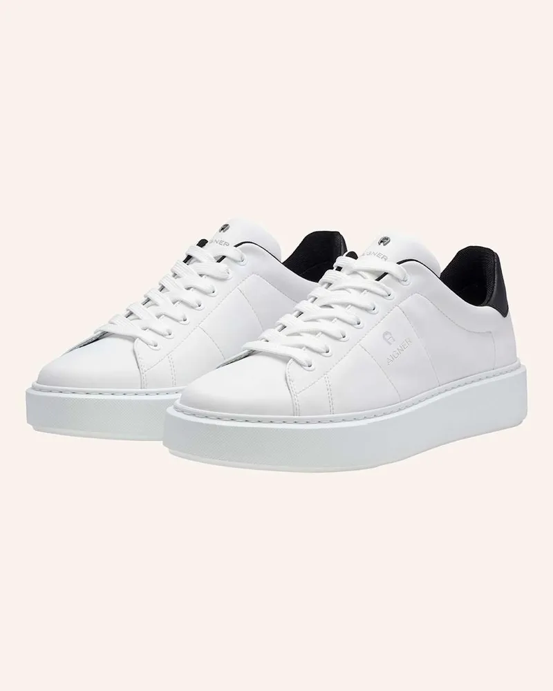 Aigner Sneaker WILLIAM 6 - WEISS/ SCHWARZ