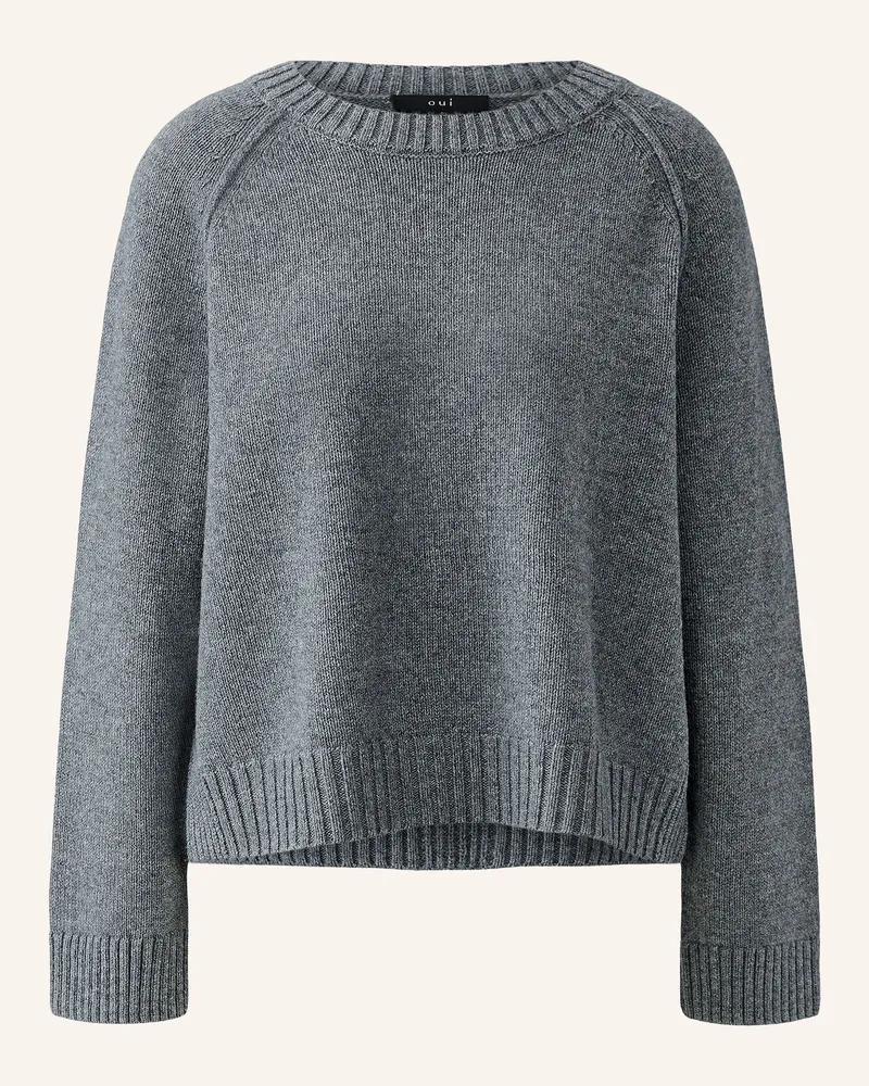 Oui  Pullover grau Grau