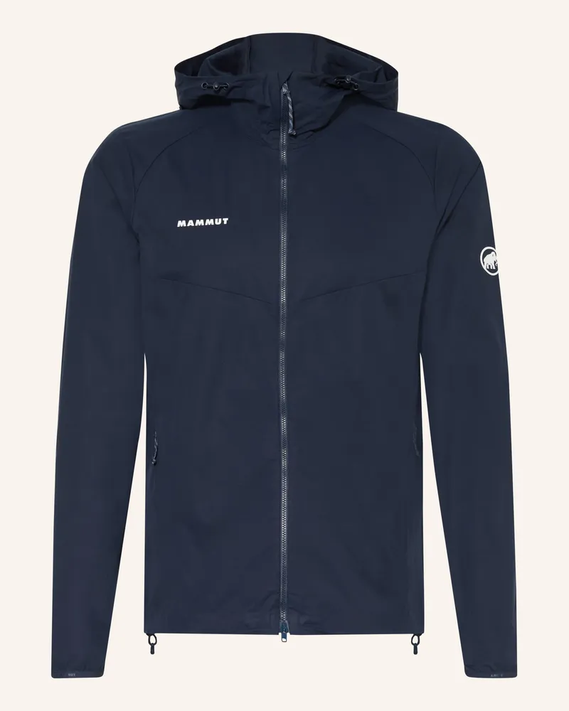 Mammut Softshell-Jacke Granite So Hooded blau Dunkelblau