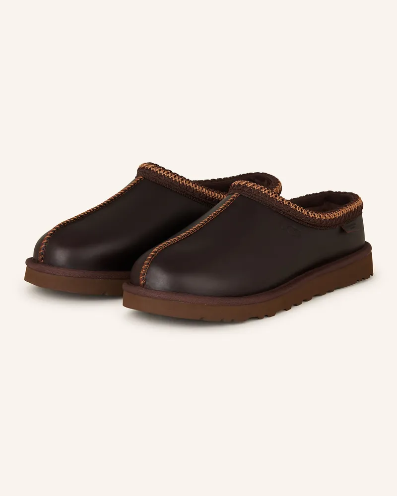 UGG Pantoletten TASMAN Dunkelbraun