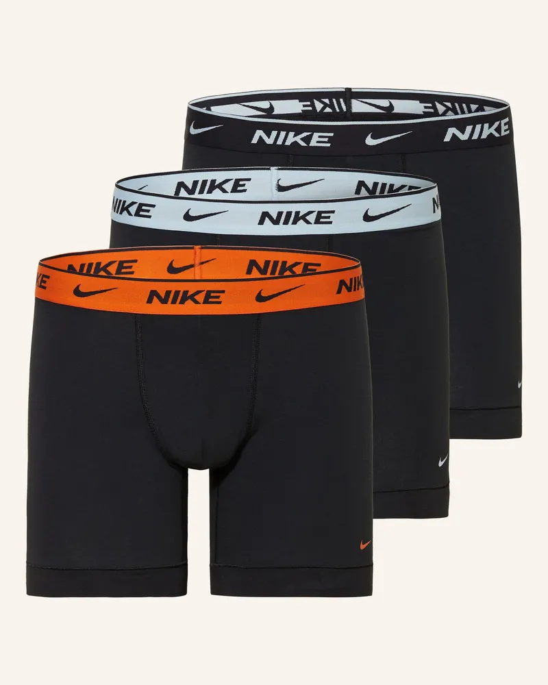 Nike 3er-Pack Boxershorts DRI-FIT EVERYDAY COTTON STRETCH Schwarz