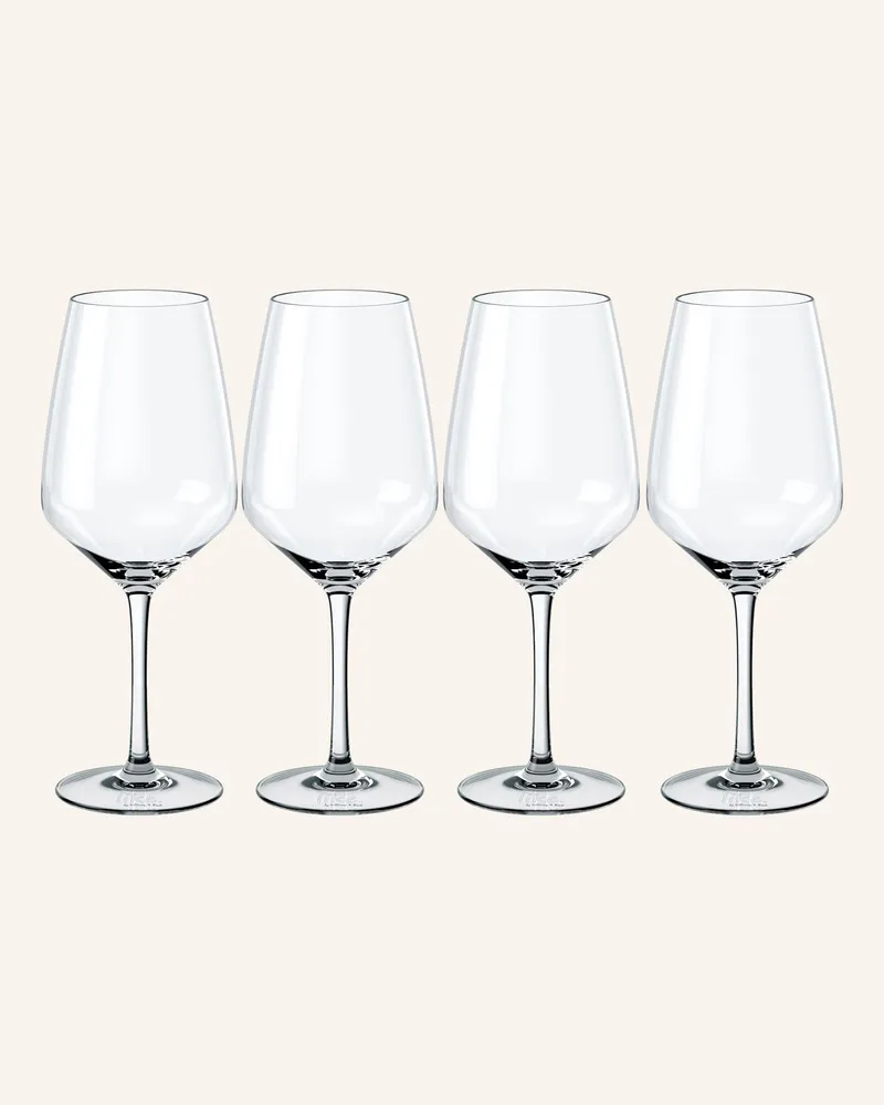 Villeroy & Boch Rotweinglas, 4 Stück Essential transparent Weiss