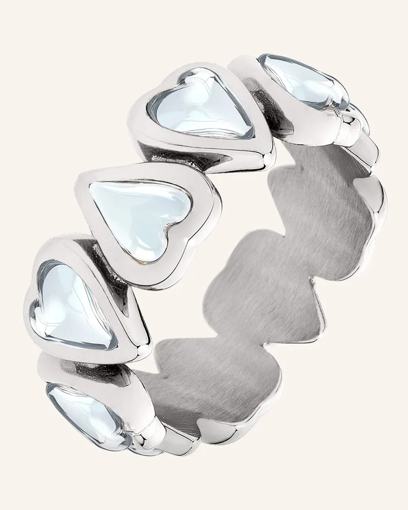 Liebeskind Ring  aus  Edelstahl Silber