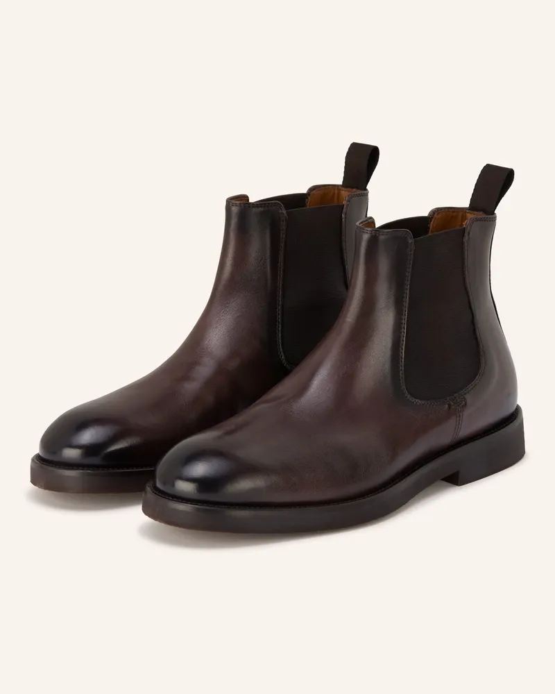 paul Chelsea-Boots braun Dunkelbraun