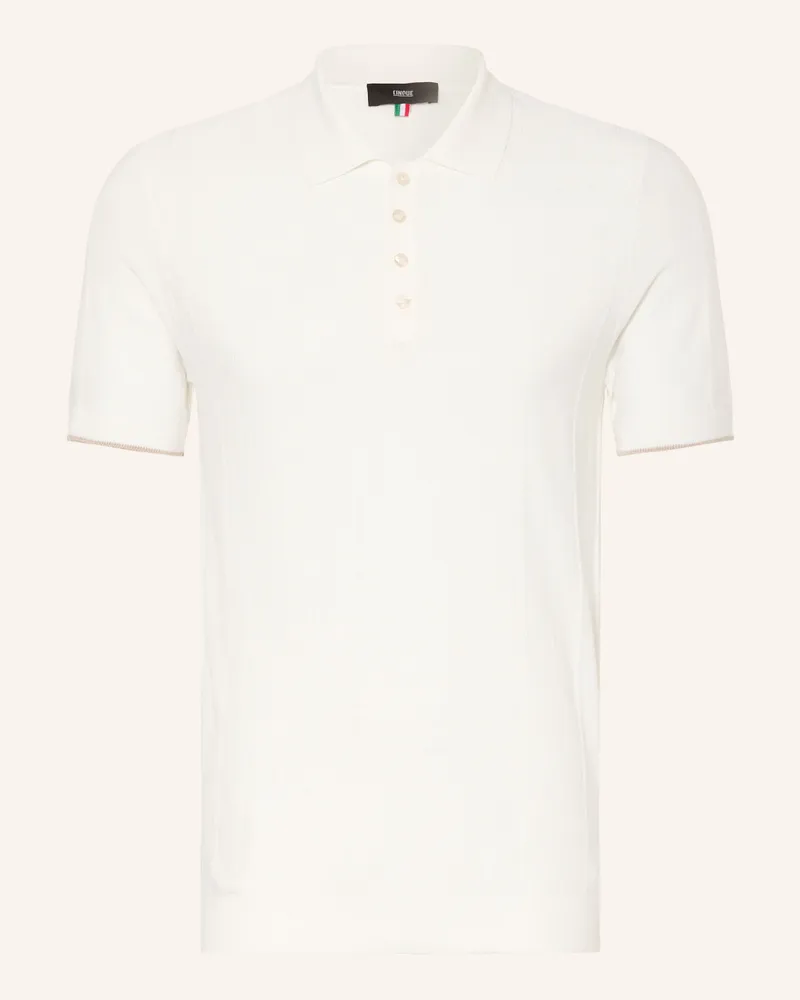 cinque Strick-Poloshirt CIGIO Weiss