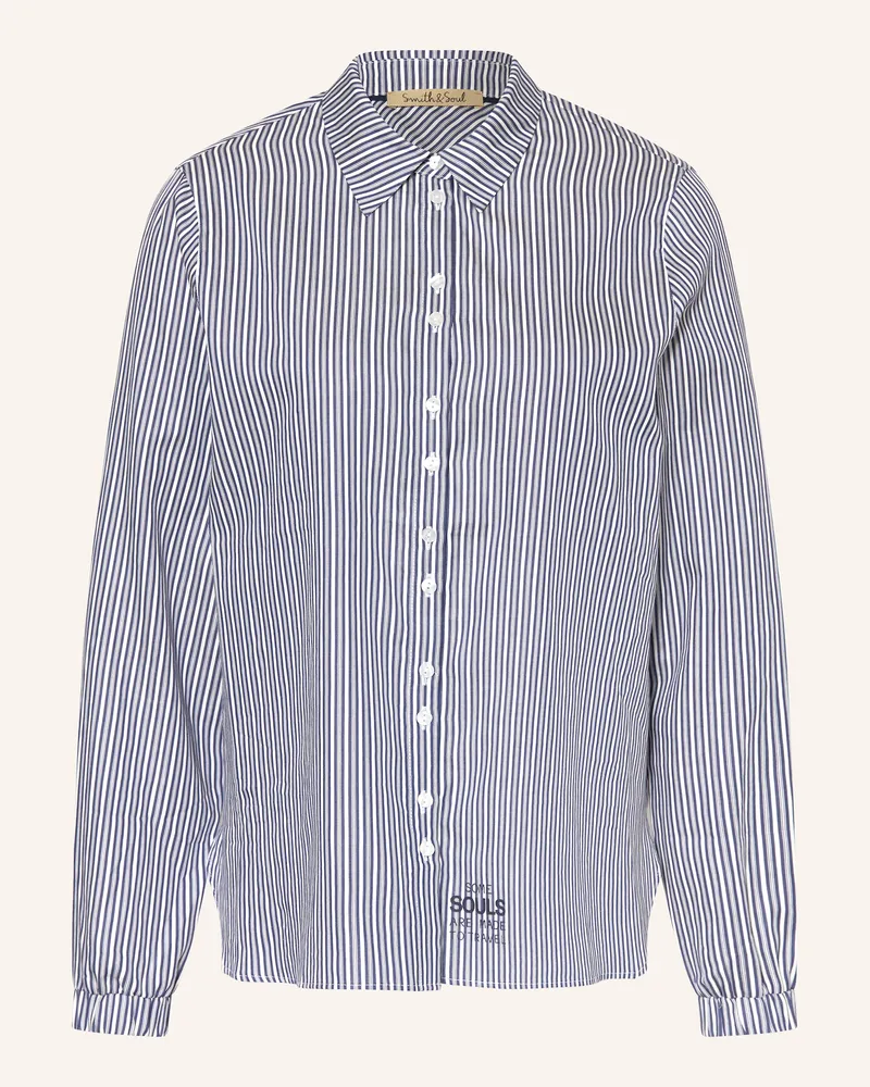 Smith & Soul Hemdbluse Dunkelblau