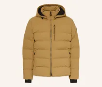 Steppjacke Blackbird Mit Abnehmbarer Kapuze braun