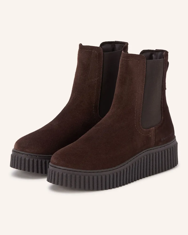 Marc O'Polo Chelsea-Boots Bianca braun Dunkelbraun