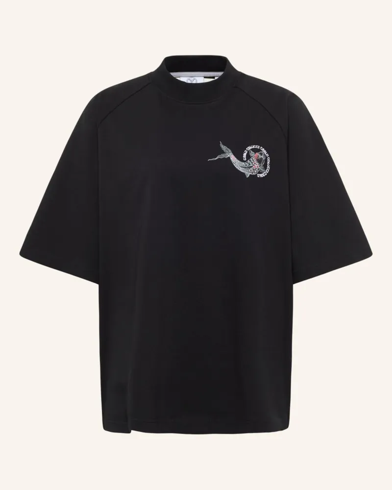 Carlo Colucci Unisex T-Shirt - From Milano to Tokyo DORIGONI Schwarz