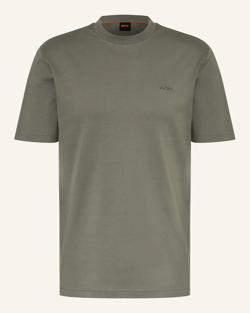 HUGO BOSS T-Shirt Te gruen Khaki