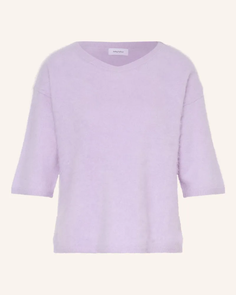 Darling Harbour Cashmere-Pullover mit 3/4-Arm Lilac