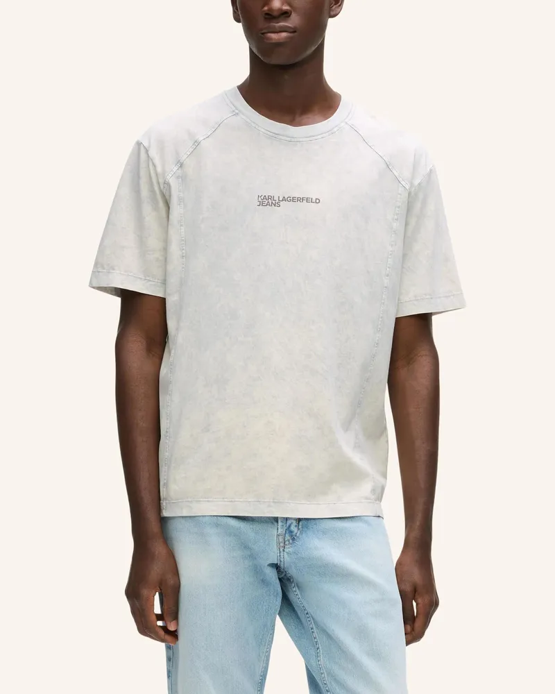 Karl Lagerfeld T-Shirt grau Grau