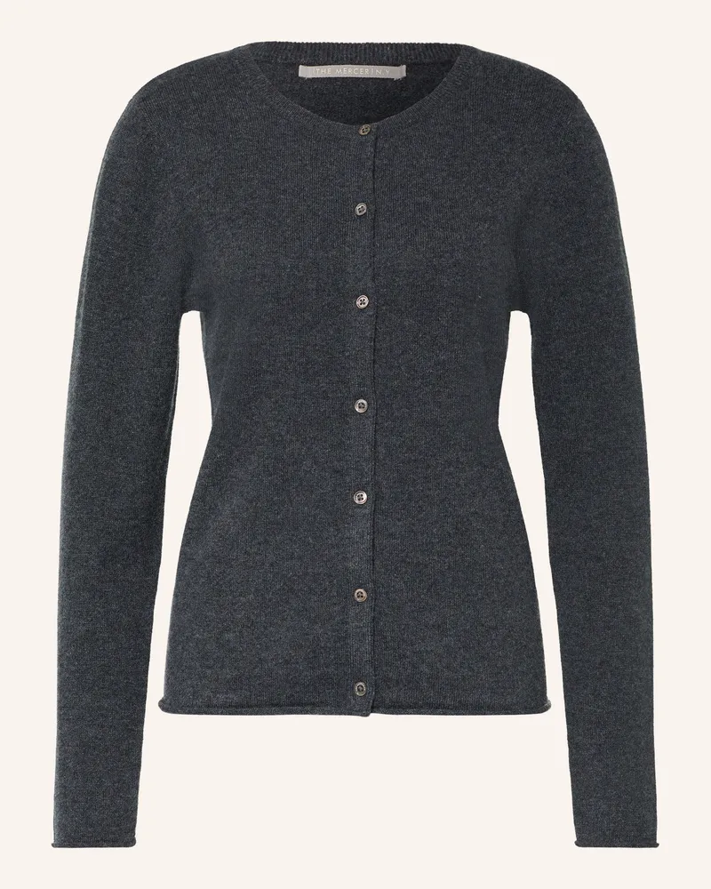 (THE MERCER) N.Y. Strickjacke Aus Cashmere grau Dunkelgrau