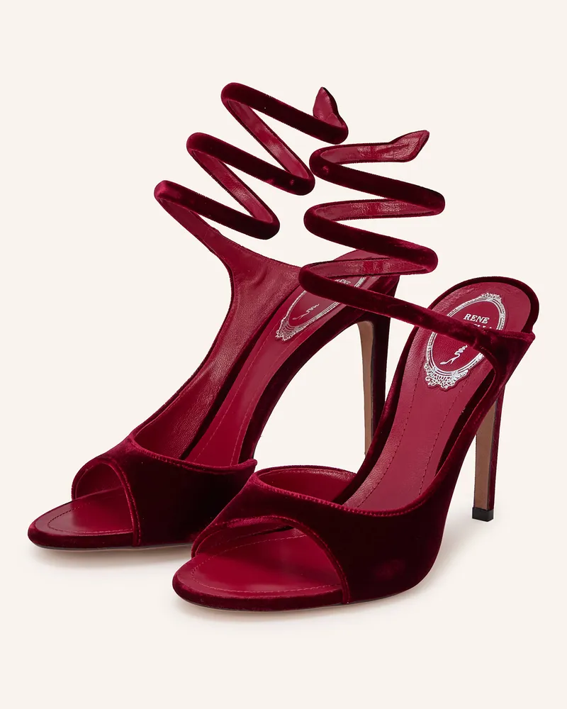 René Caovilla Slingpumps rot Dunkelrot