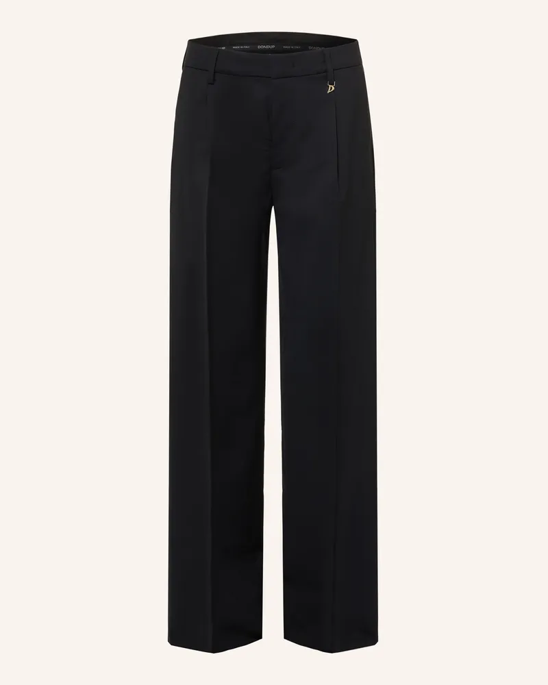 Dondup Marlenehose schwarz Schwarz