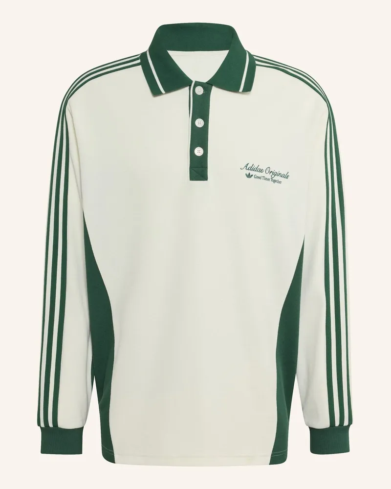 adidas Poloshirt Ls weiss Weiss