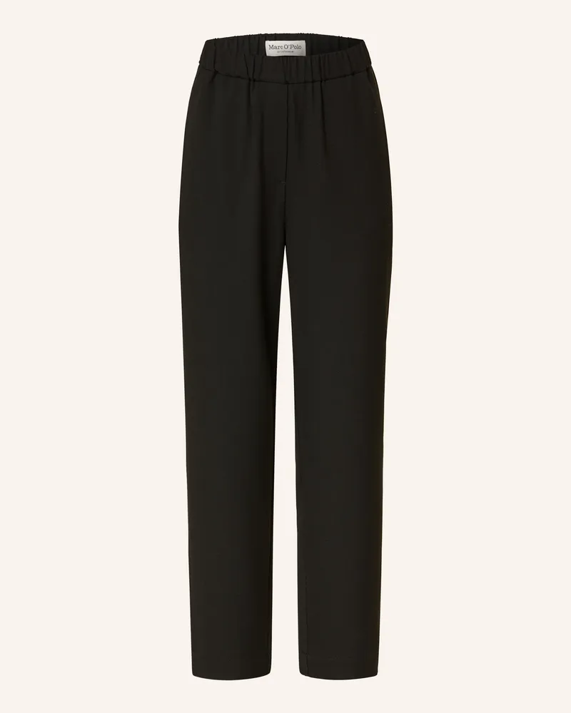 Marc O'Polo Marlenehose Schwarz