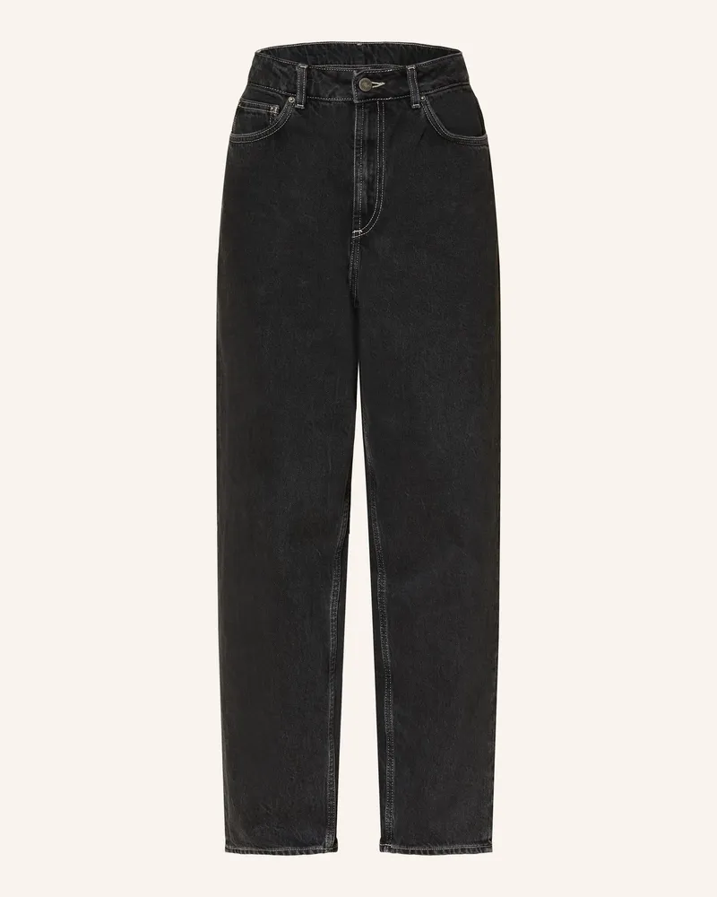 American Vintage Barrel Jeans Yopday schwarz Black