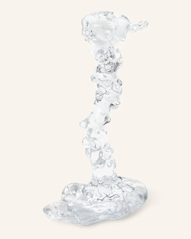 POLSPOTTEN Kerzenhalter Drip L weiss Weiss