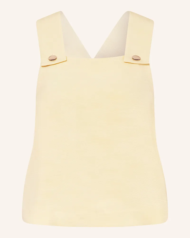 Claudie Pierlot Blusentop Hellgelb