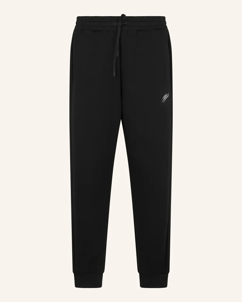 Philipp Plein Plein Sport Jogger Pants Chrome Scratch schwarz Schwarz