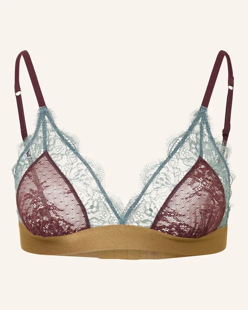 LOVE Stories Triangel-Bh Love Lace rot Dunkelrot