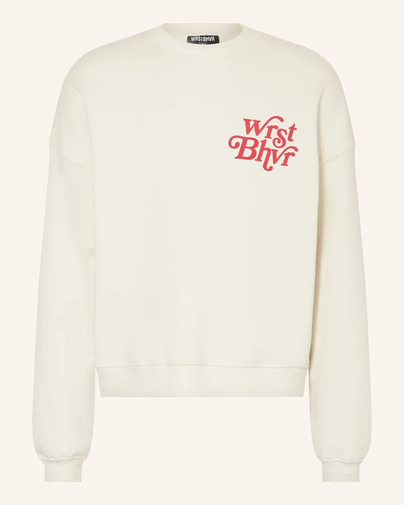 WRSTBHVR Sweatshirt REAN Ecru