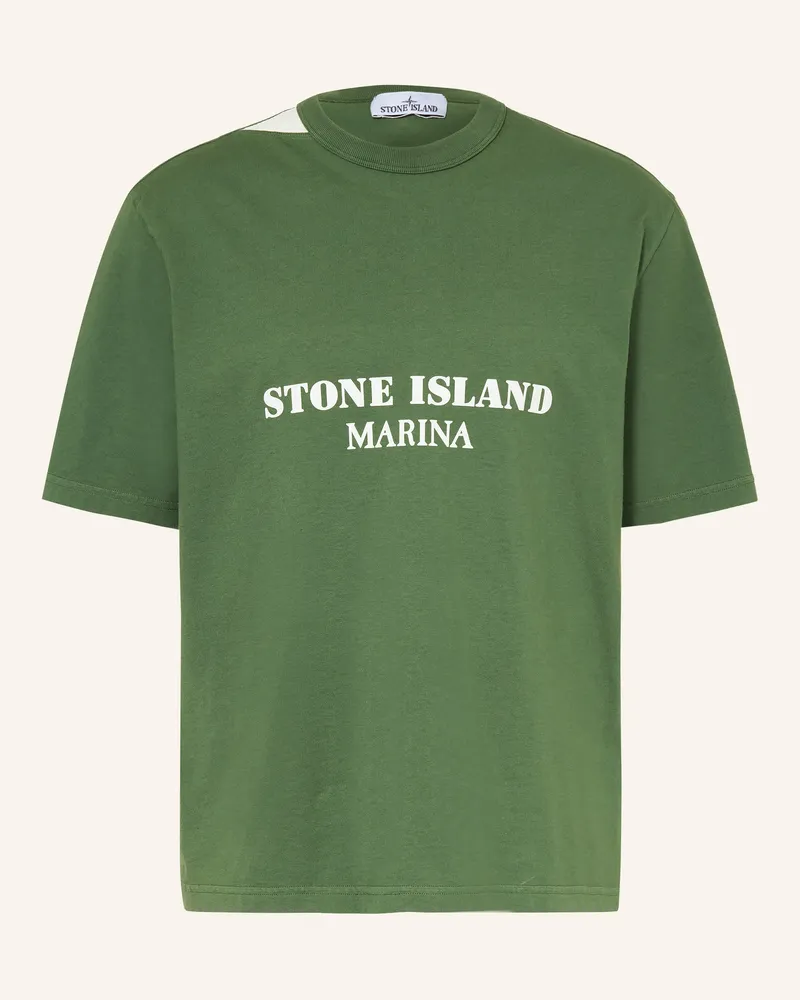 Stone Island T-Shirt Grün