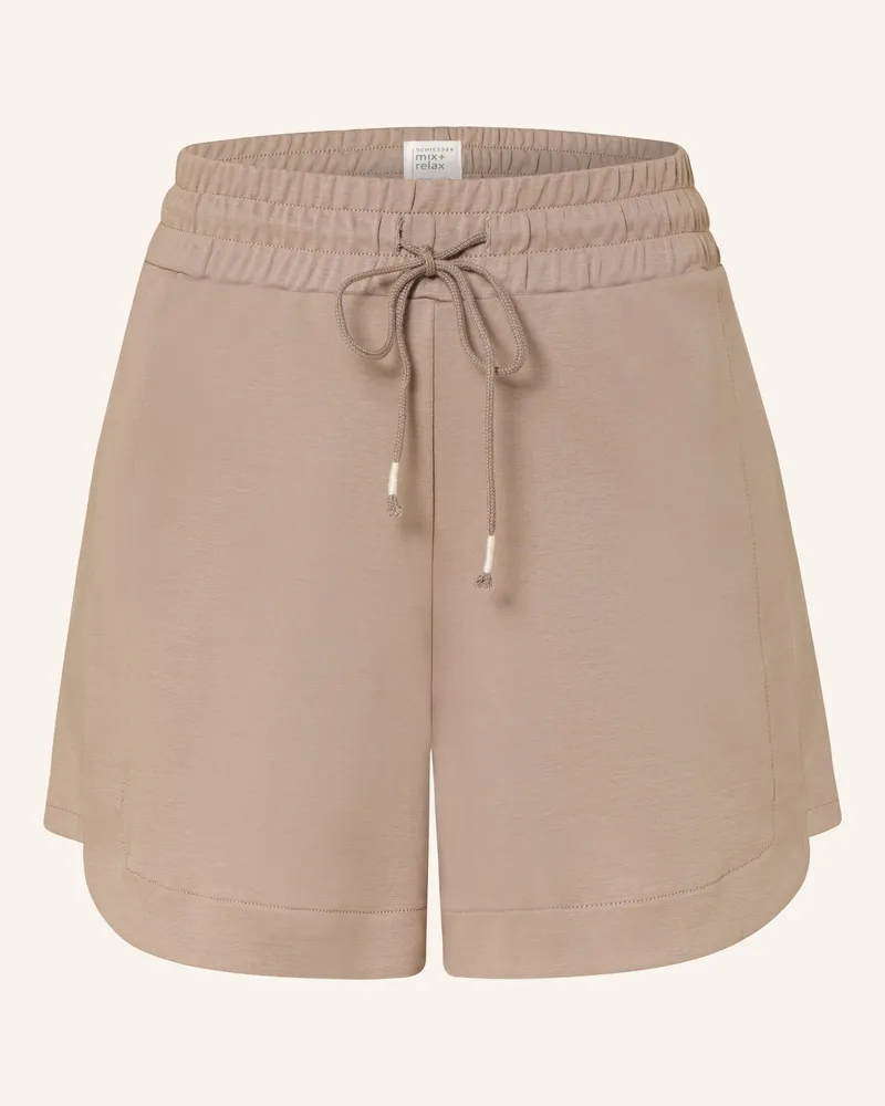 Schiesser Lounge-Shorts Mix+Relax beige Beige