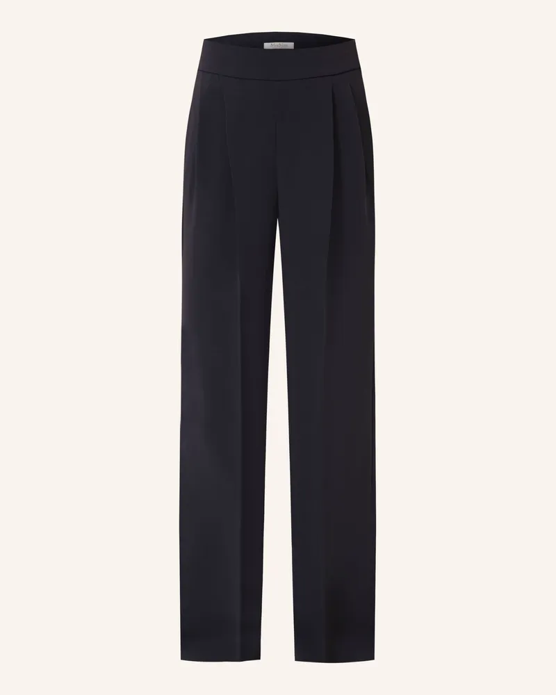 Max Mara Hose Fascia blau Dunkelblau