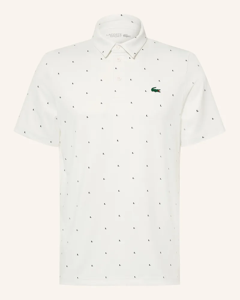 Lacoste Funktions-Poloshirt Regular Fit weiss Weiss
