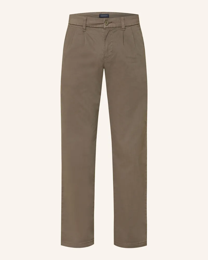 Strokesman's Chino Regular Fit Oliv
