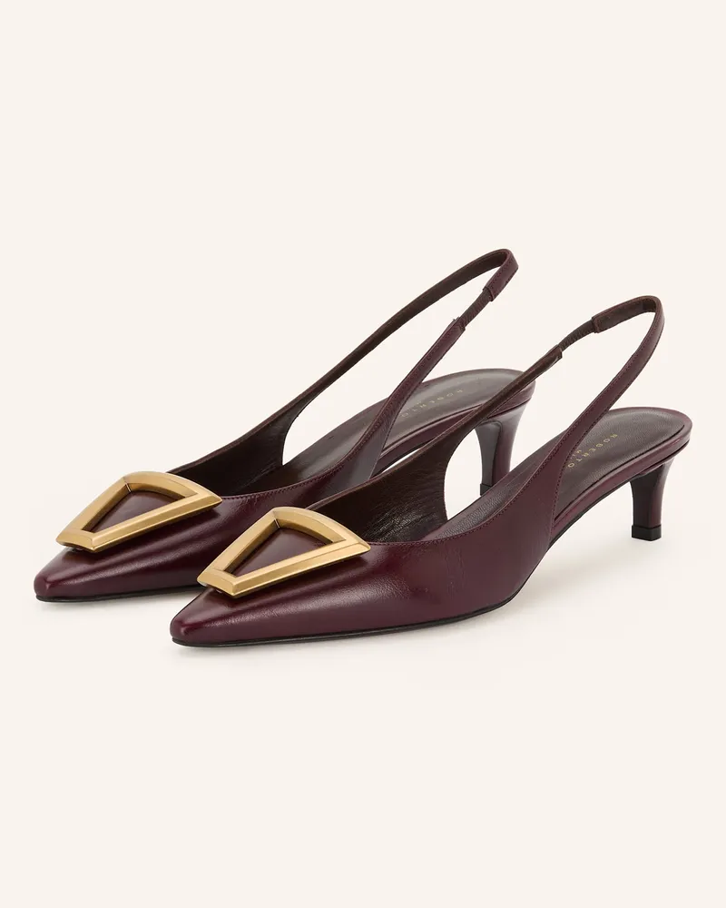 FESTA Milano Slingpumps DORIEN Dunkelrot