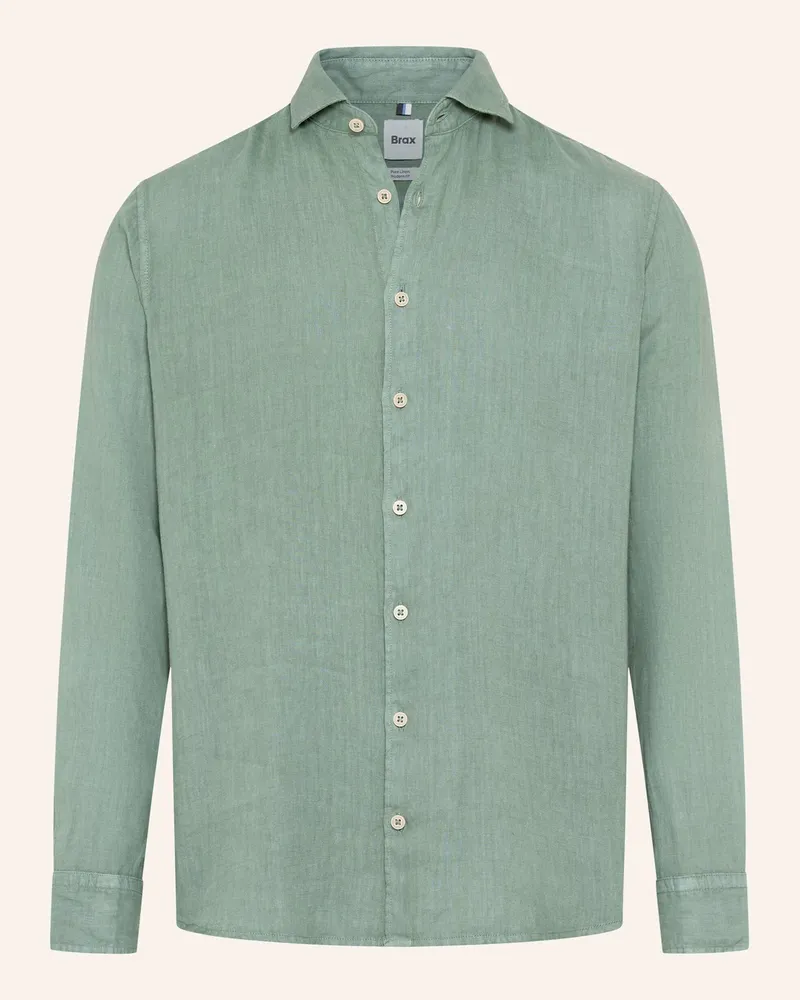 Brax Hemd STYLE HAROLD Dunkelgrün