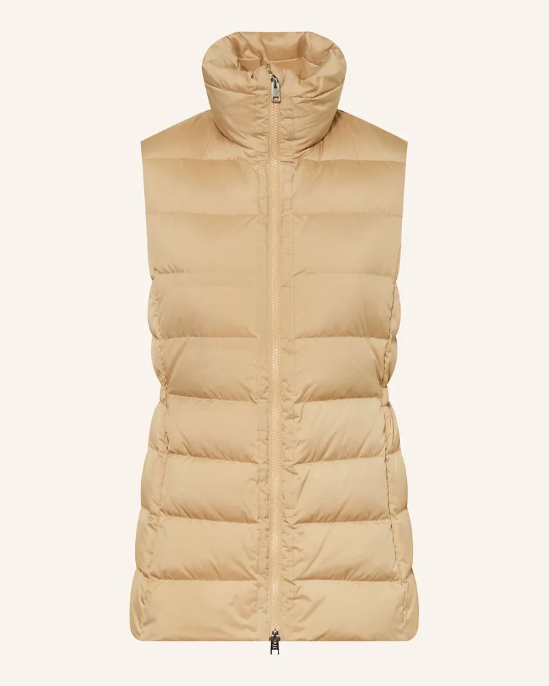 Woolrich Daunenweste Shirley beige Hellbraun