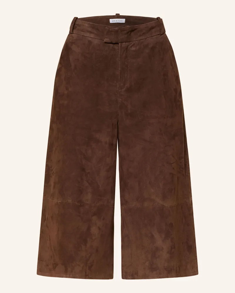 Mrs & HUGS Bermuda braun Dunkelbraun