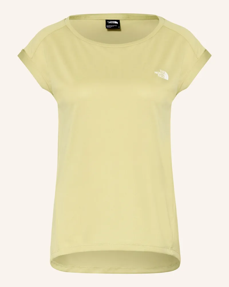 The North Face T-Shirt Tanken gelb Hellgrün