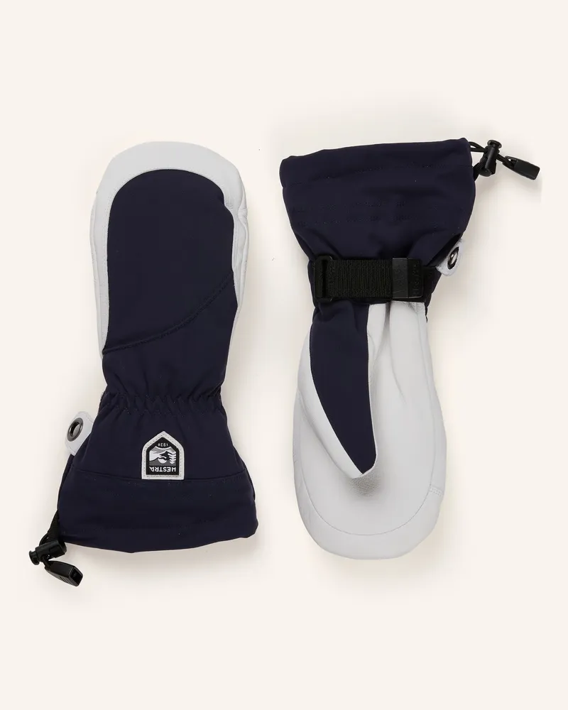 Hestra Fäustlinge ARMY LEATHER HELI Schwarz