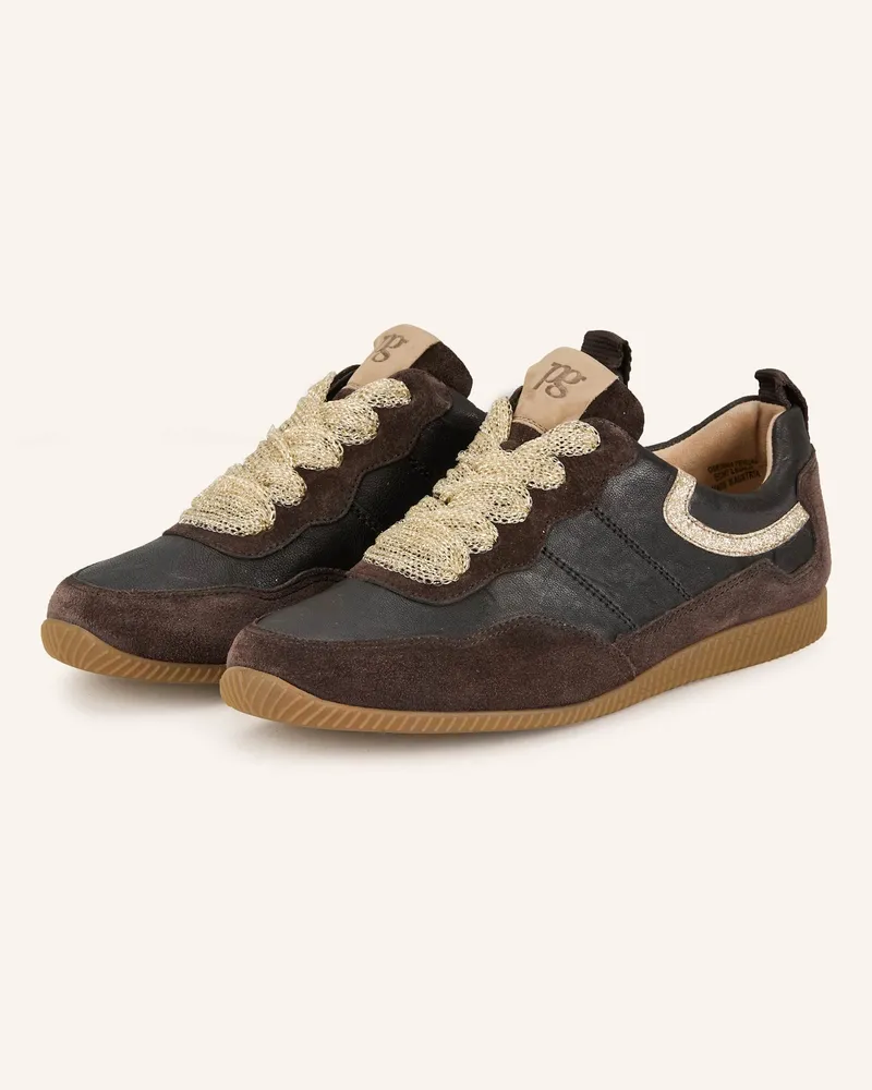 paul green Sneaker braun Dunkelbraun