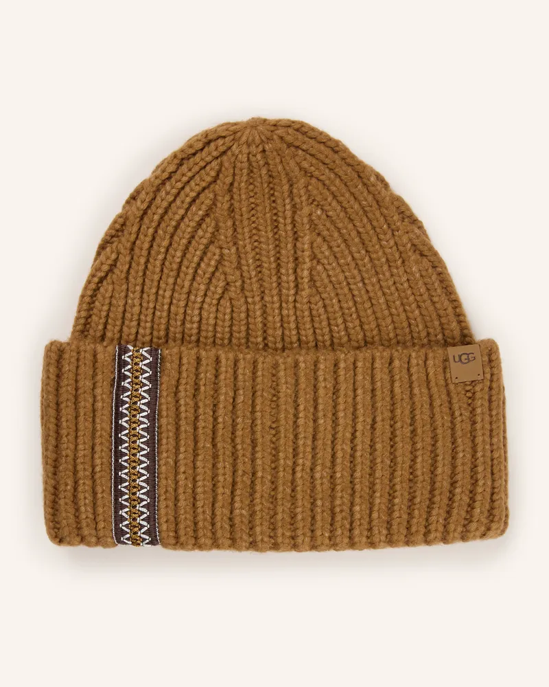 UGG Mütze braun Cognac