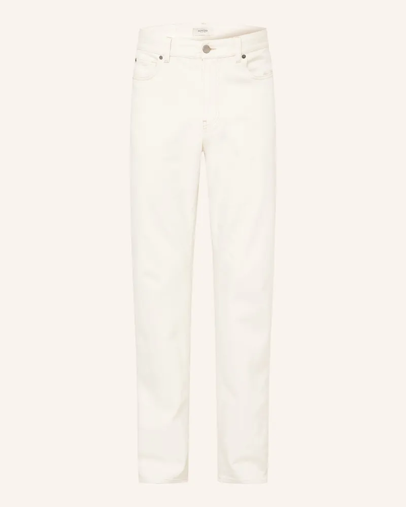 AGNONA Jeans Regular Fit weiss Ecru