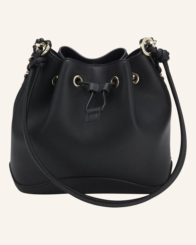 HUGO BOSS Umhängetasche ILARY_DRAWSTRING Schwarz