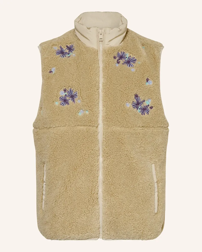 Tommy Hilfiger Teddyfell-Weste Beige
