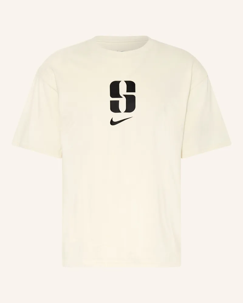 Nike T-Shirt beige Creme